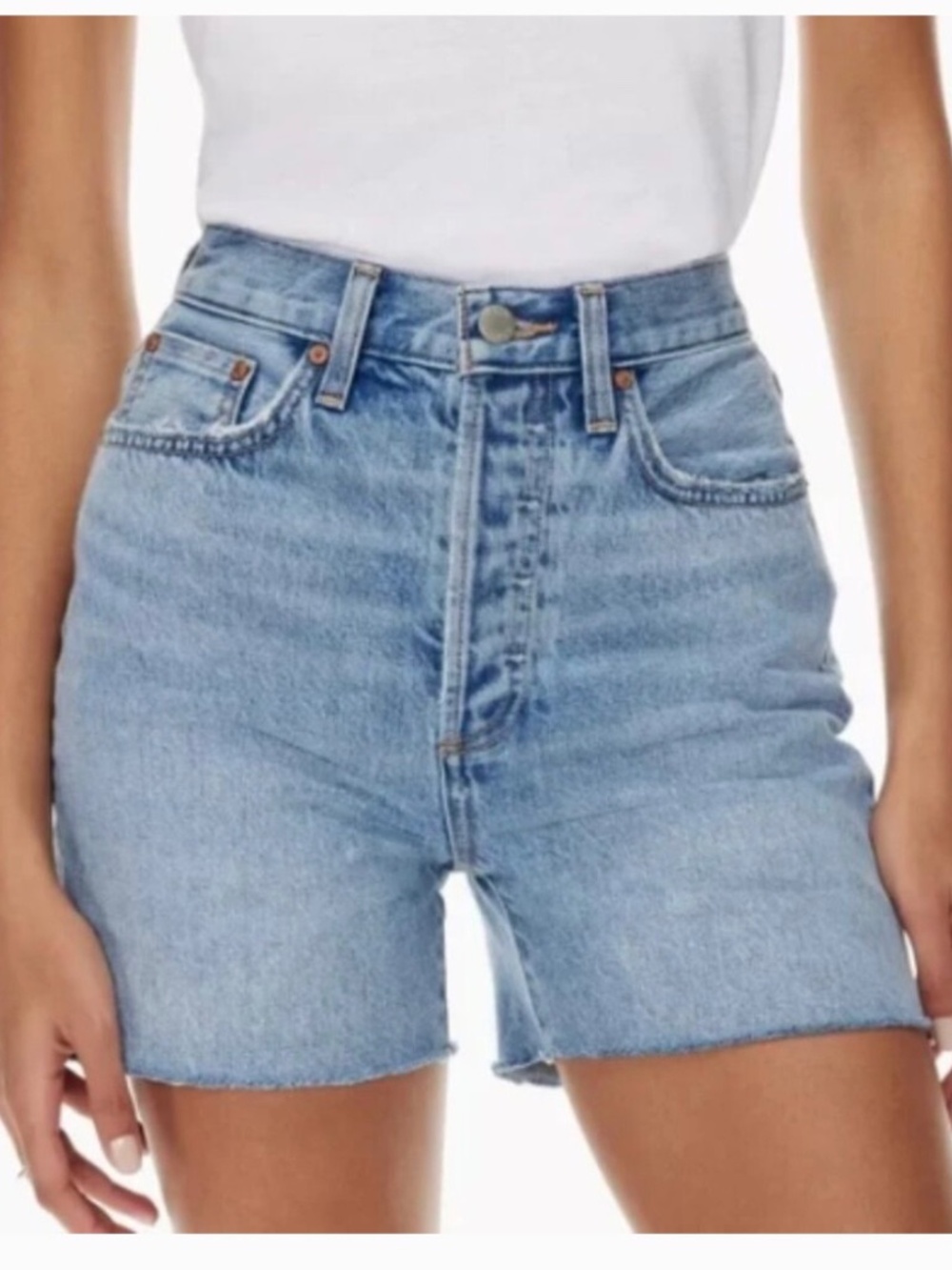 Denim Forum The Yoko mid thigh short size 32